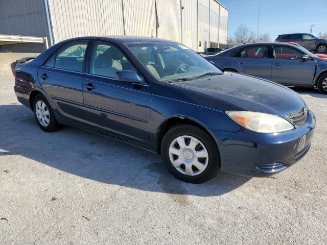 4T1BE32K03U672255 - 2003 TOYOTA CAMRY LE BLUE photo 4