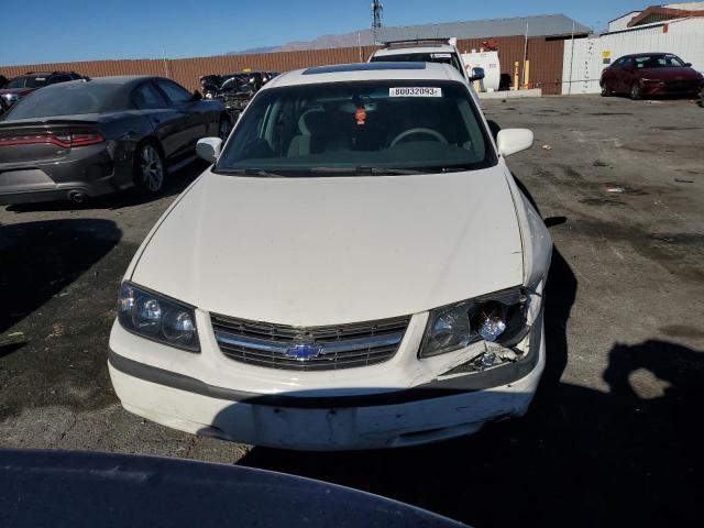 2G1WF55K529169612 - 2002 CHEVROLET IMPALA WHITE photo 5