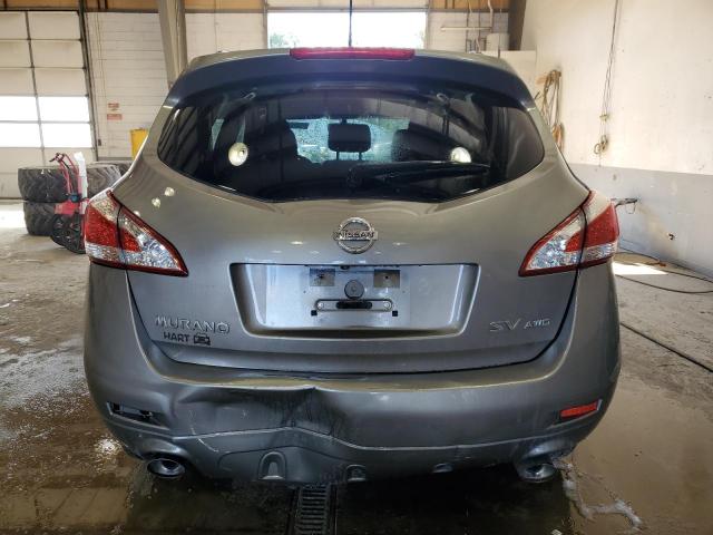 JN8AZ1MW6BW167885 - 2011 NISSAN MURANO S GRAY photo 6