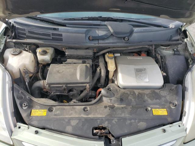 JTDKB20U073205666 - 2007 TOYOTA PRIUS GREEN photo 11