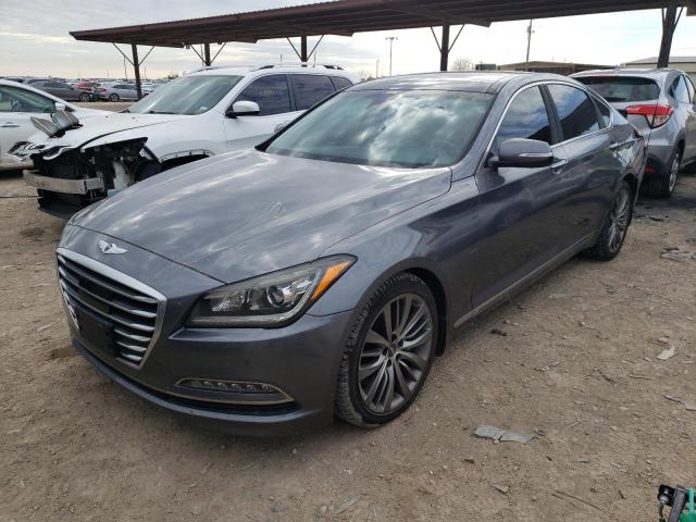 KMHGN4JF7FU069517 - 2015 HYUNDAI GENESIS 5.0L GRAY photo 1