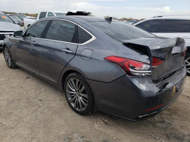 KMHGN4JF7FU069517 - 2015 HYUNDAI GENESIS 5.0L GRAY photo 2