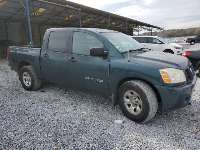 1N6BA07A45N543976 - 2005 NISSAN TITAN XE TEAL photo 4