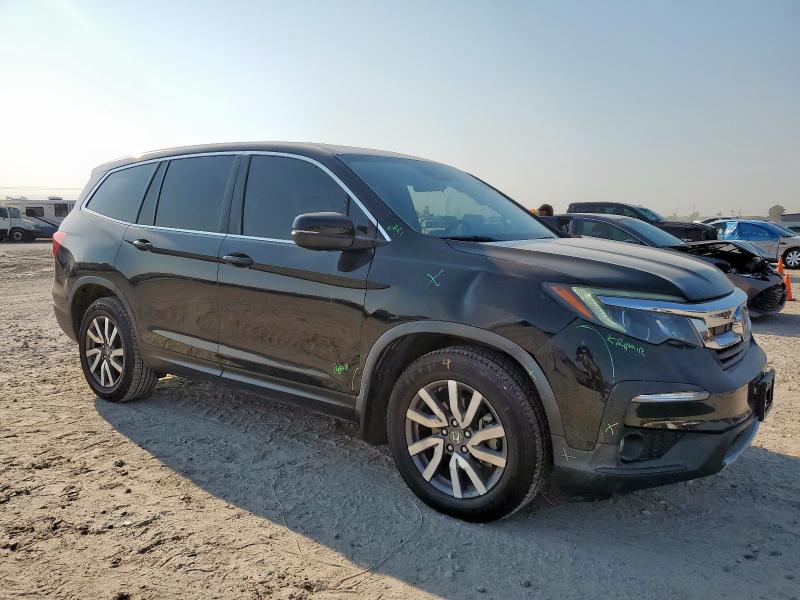 5FNYF6H56KB024702 - 2019 HONDA PILOT EXL BLACK photo 4