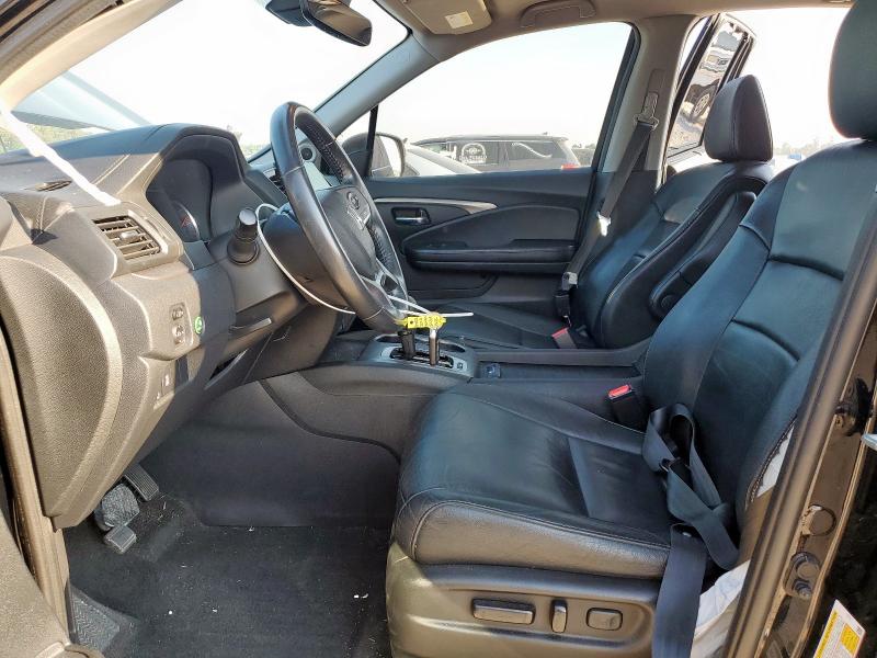 5FNYF6H56KB024702 - 2019 HONDA PILOT EXL BLACK photo 7