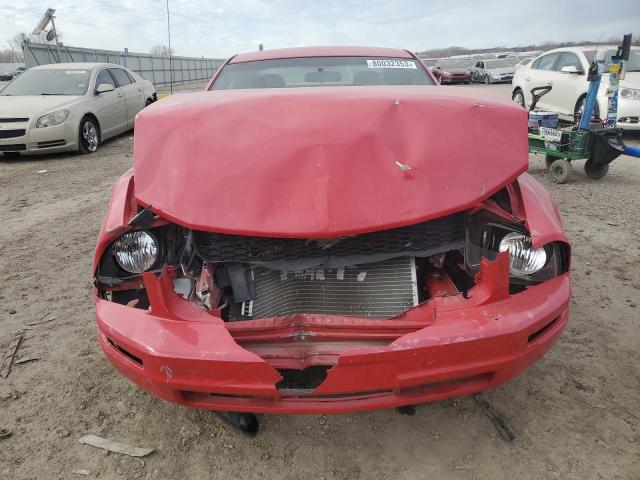 1ZVFT80N775219379 - 2007 FORD MUSTANG RED photo 5