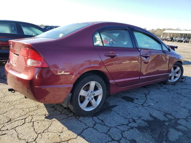 1HGFA16886L064516 - 2006 HONDA CIVIC EX RED photo 3