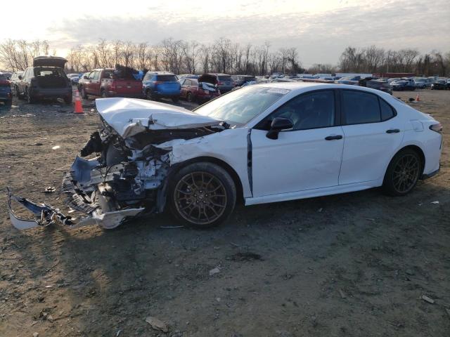 4T1T11AK0PU135199 - 2023 TOYOTA CAMRY SE NIGHT SHADE WHITE photo 1
