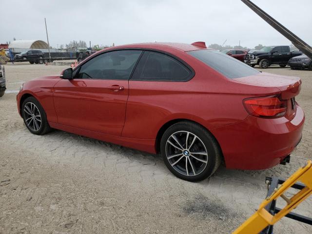 WBA2J1C57KVD10042 - 2019 BMW 230I RED photo 2