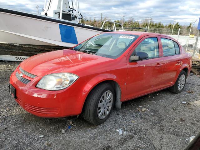 1G1AS58H697269509 - 2009 CHEVROLET COBALT LS RED photo 1