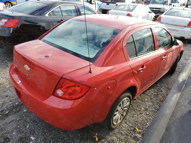 1G1AS58H697269509 - 2009 CHEVROLET COBALT LS RED photo 3