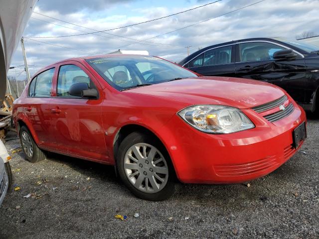 1G1AS58H697269509 - 2009 CHEVROLET COBALT LS RED photo 4