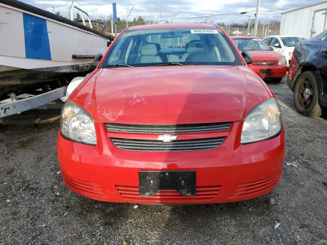 1G1AS58H697269509 - 2009 CHEVROLET COBALT LS RED photo 5