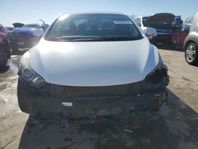 5NPDH4AE0EH520396 - 2014 HYUNDAI ELANTRA SE WHITE photo 5