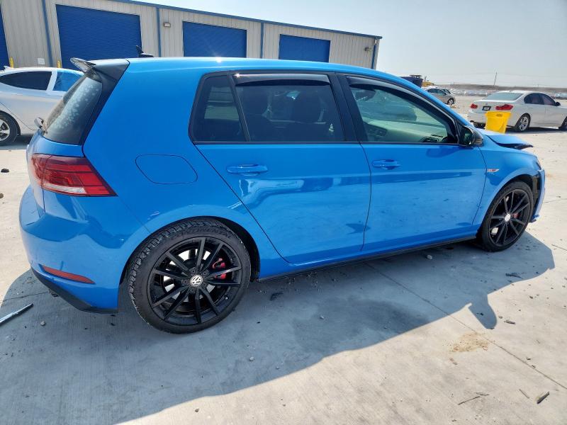 3VW5T7AU0MM006923 - 2021 VOLKSWAGEN GTI S 蓝色 照片 3