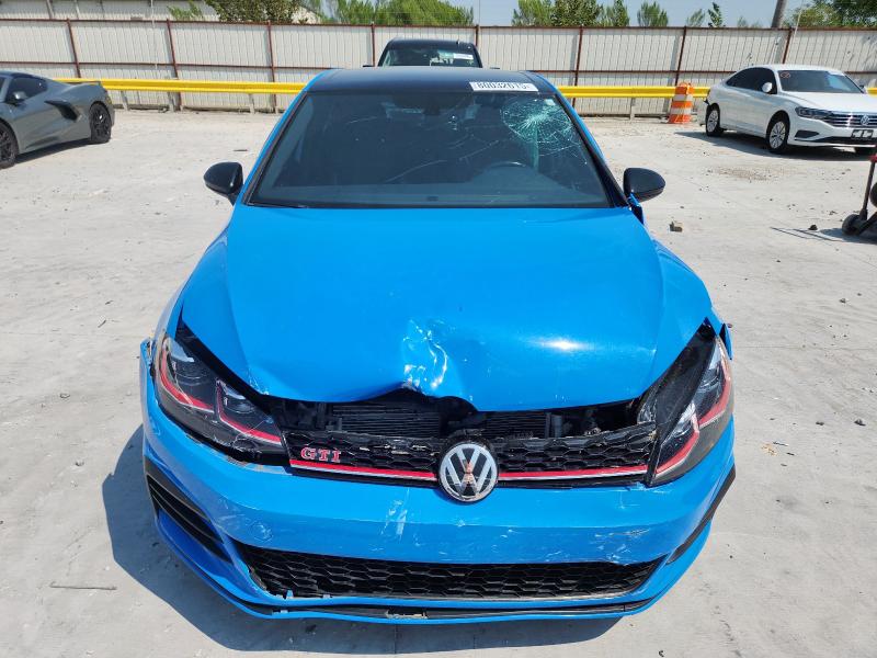 3VW5T7AU0MM006923 - 2021 VOLKSWAGEN GTI S 蓝色 照片 5