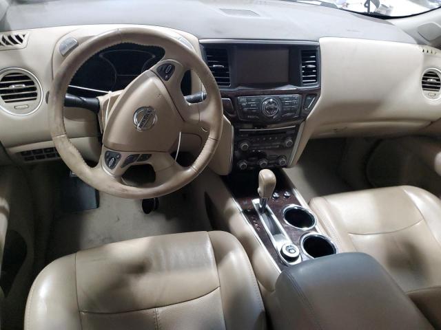 5N1AR2MM9FC634333 - 2015 NISSAN PATHFINDER S BLACK photo 8