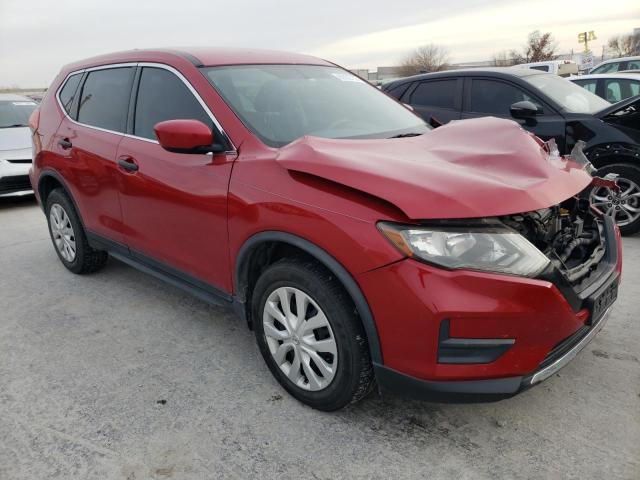 JN8AT2MV6HW275785 - 2017 NISSAN ROGUE S RED photo 4