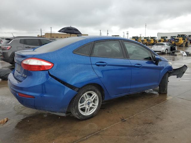 3FADP4BJ1JM126379 - 2018 FORD FIESTA SE BLUE photo 3