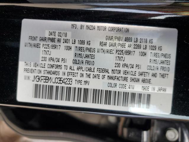 JM3KFBBMXJ0354233 - 2018 MAZDA CX-5 SPORT BLACK photo 13