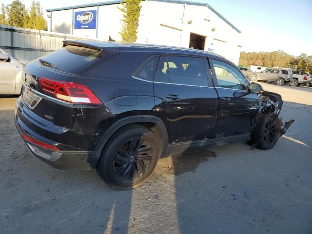 1V2KE2CA6NC227756 - 2022 VOLKSWAGEN ATLAS CROS SE შავი ფოტო 3