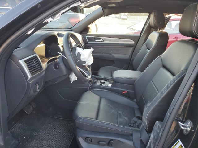 1V2KE2CA6NC227756 - 2022 VOLKSWAGEN ATLAS CROS SE შავი ფოტო 7