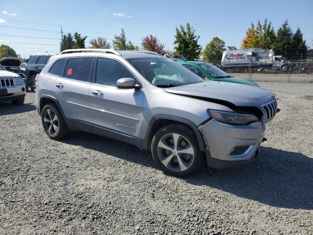 1C4PJLDB4KD488258 - 2019 JEEP CHEROKEE LIMITED ვერცხლისფერი ფოტო 4
