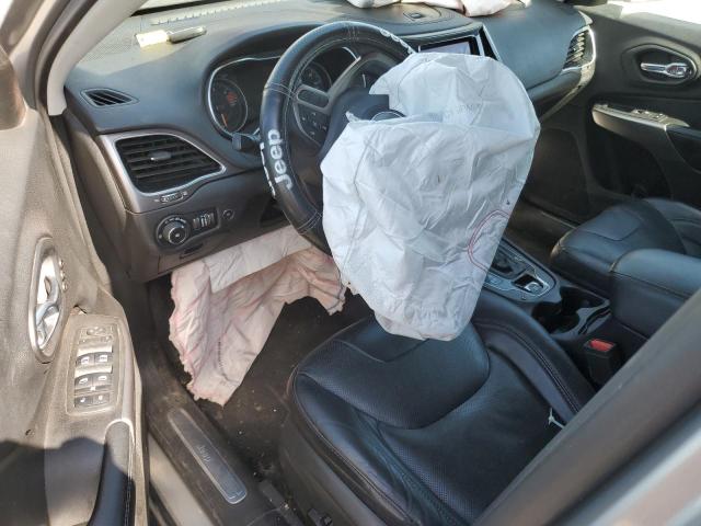 1C4PJLDB4KD488258 - 2019 JEEP CHEROKEE LIMITED ვერცხლისფერი ფოტო 8