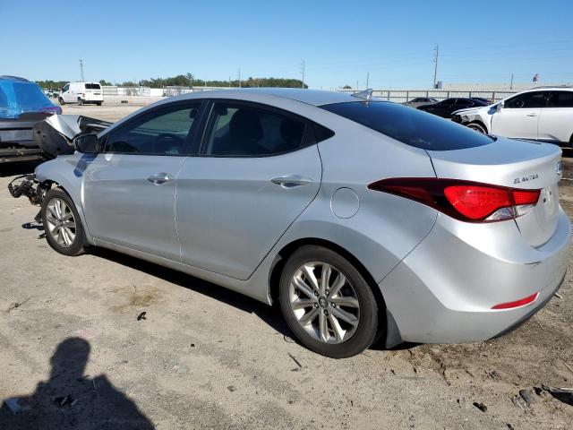 KMHDH4AE0GU483645 - 2016 HYUNDAI ELANTRA SE SILVER photo 2