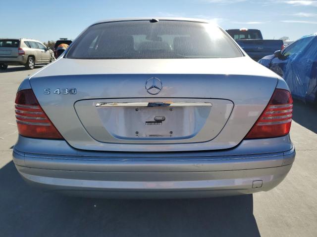 WDBNG70J56A483912 - 2006 MERCEDES-BENZ S 430 SILVER photo 6