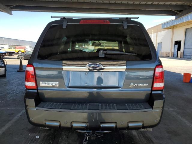 1FMCU49349KA82799 - 2009 FORD ESCAPE HYBRID Графитовый фото 6