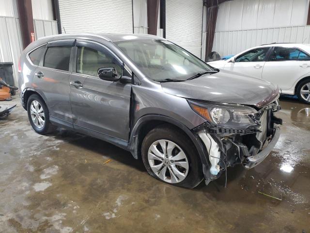 JHLRM4H75CC009187 - 2012 HONDA CR-V EXL GRAY photo 4