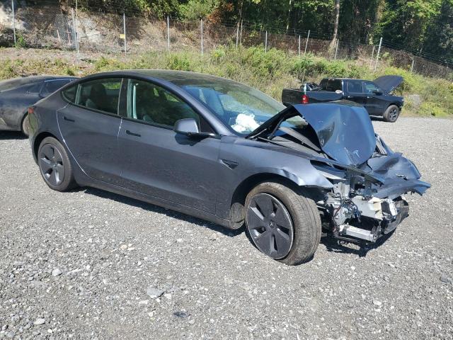 5YJ3E1EA0PF684498 - 2023 TESLA MODEL 3 Сұр фото 4