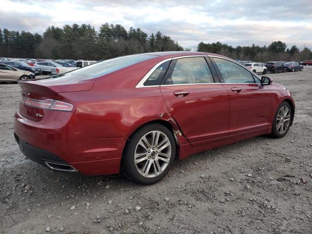 3LN6L2JK1DR813099 - 2013 LINCOLN MKZ MAROON photo 3