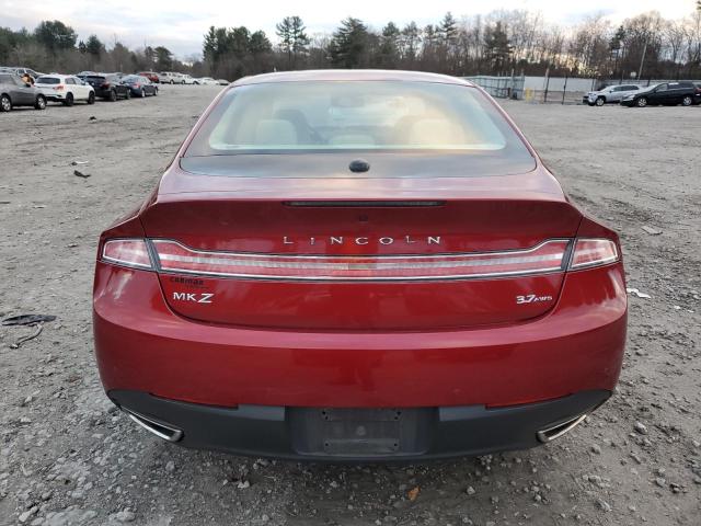 3LN6L2JK1DR813099 - 2013 LINCOLN MKZ MAROON photo 6