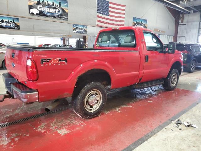 1FTBF2B65BEA04166 - 2011 FORD F250 SUPER DUTY RED photo 3