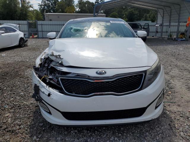 5XXGN4A75FG406933 - 2015 KIA OPTIMA EX WHITE photo 5