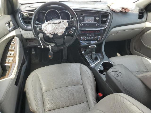 5XXGN4A75FG406933 - 2015 KIA OPTIMA EX WHITE photo 8