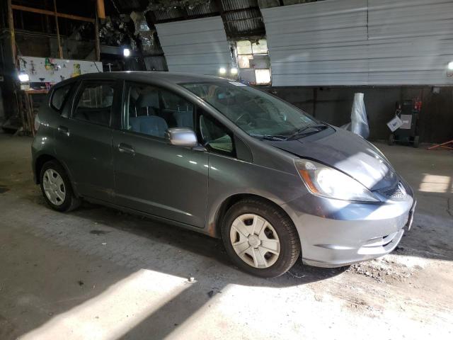 JHMGE8H33CC022122 - 2012 HONDA FIT ნაცრისფერი ფოტო 4