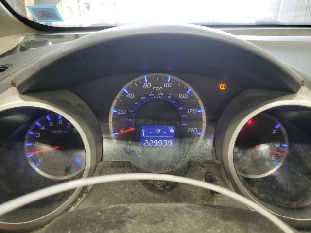 JHMGE8H33CC022122 - 2012 HONDA FIT ნაცრისფერი ფოტო 9