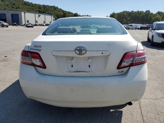 4T1BF3EKXAU569284 - 2010 TOYOTA CAMRY BASE WHITE photo 6