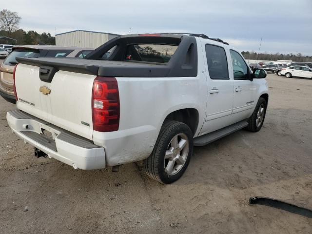 3GNMCFE03BG343976 - 2011 CHEVROLET AVALANCHE LT WHITE photo 3