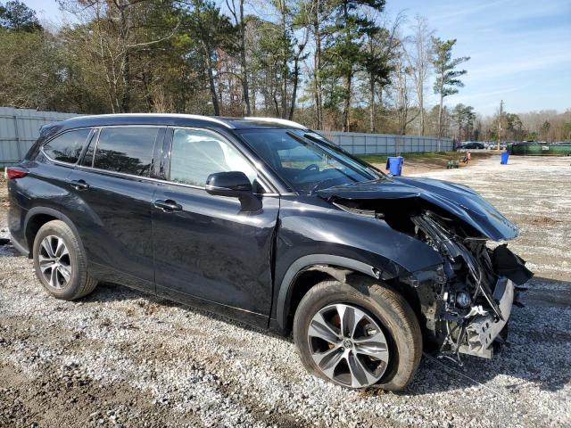 5TDHZRAH7MS527151 - 2021 TOYOTA HIGHLANDER XLE BLACK photo 4