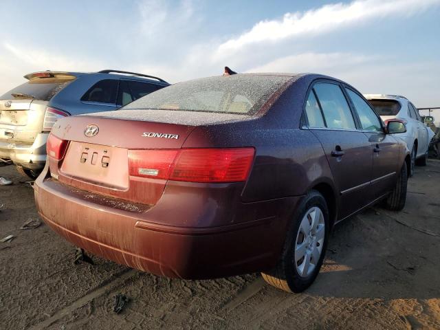 5NPET4AC0AH622003 - 2010 HYUNDAI SONATA GLS MAROON photo 3