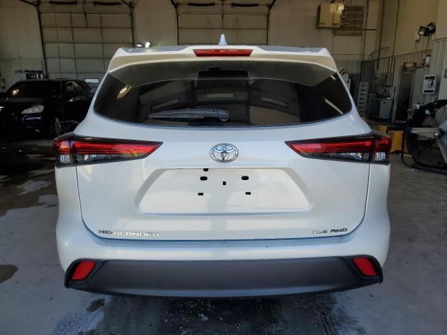 5TDGZRBH5MS063660 - 2021 TOYOTA HIGHLANDER XLE 白色 照片 6