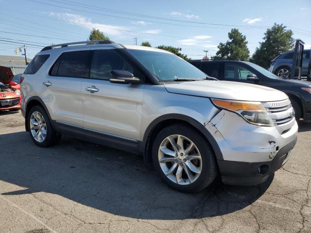 1FM5K7D88DGC52175 - 2013 FORD EXPLORER XLT SILVER photo 4
