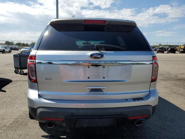 1FM5K7D88DGC52175 - 2013 FORD EXPLORER XLT SILVER photo 6