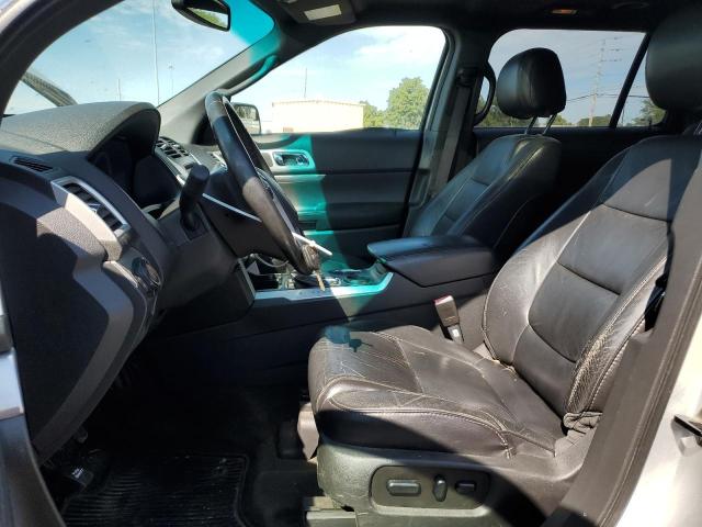 1FM5K7D88DGC52175 - 2013 FORD EXPLORER XLT SILVER photo 7