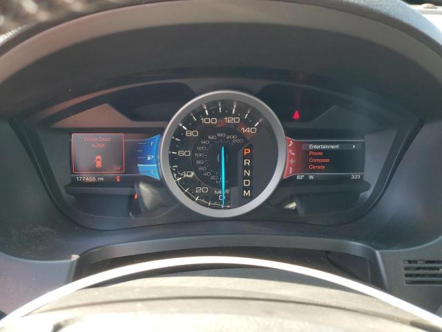 1FM5K7D88DGC52175 - 2013 FORD EXPLORER XLT SILVER photo 9