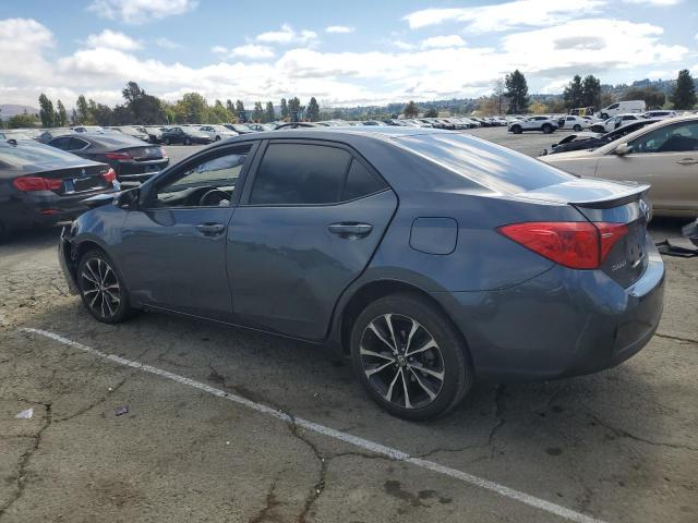 2T1BURHE0KC226498 - 2019 TOYOTA COROLLA L 蓝色 照片 2